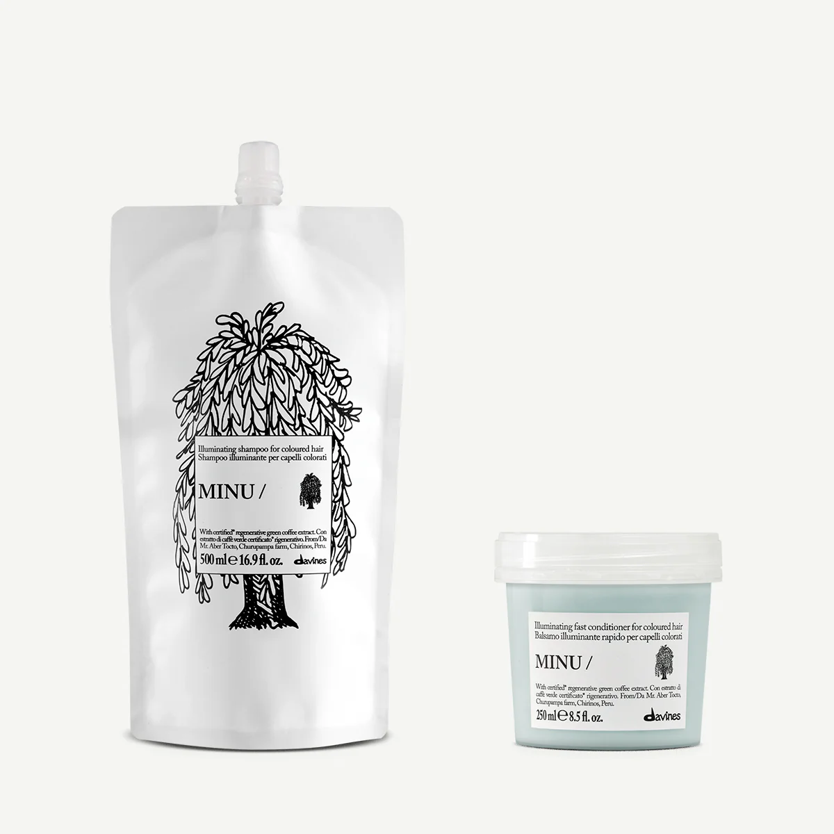MINU Shampoo Refill & Conditioner