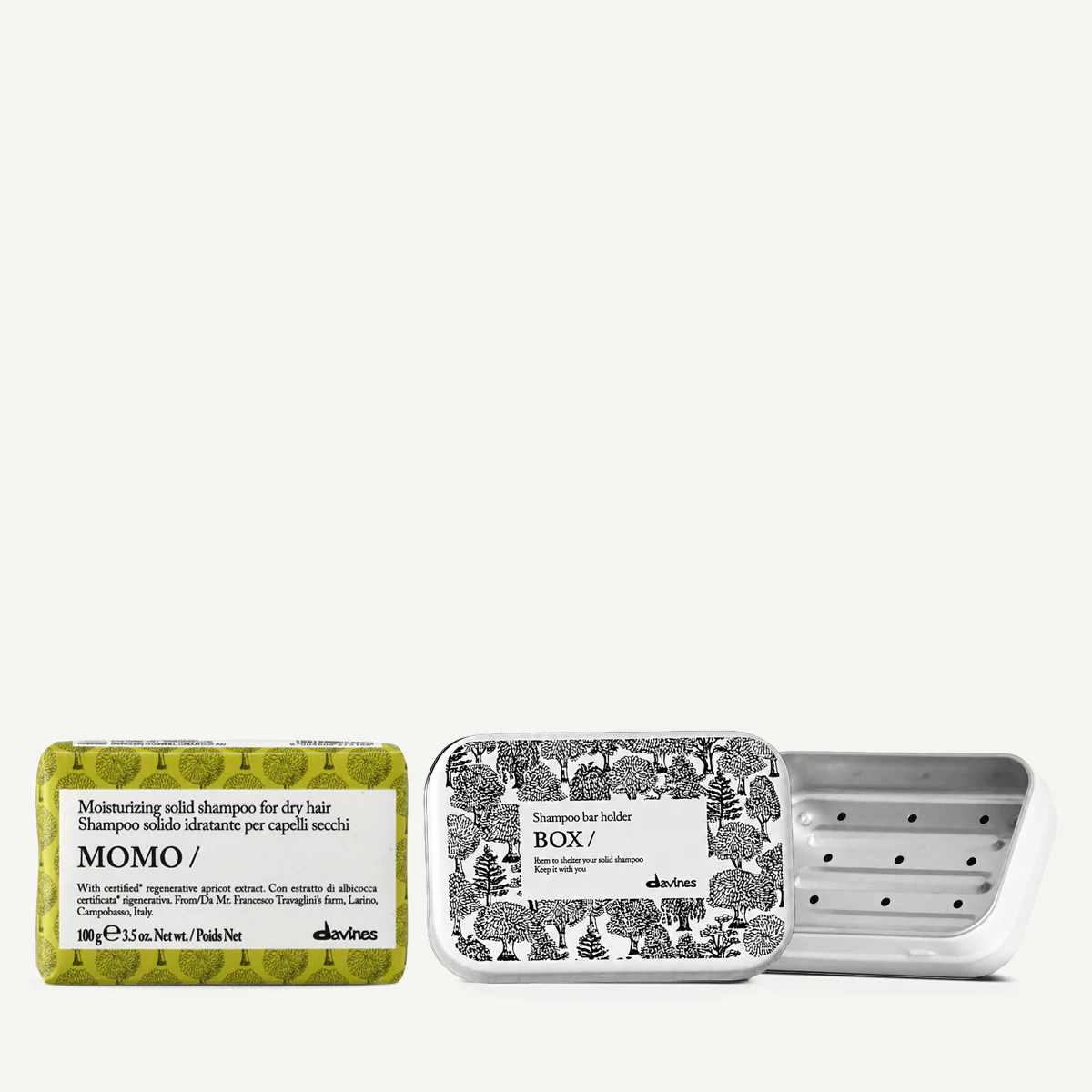 MOMO Shampoo Bar + Case