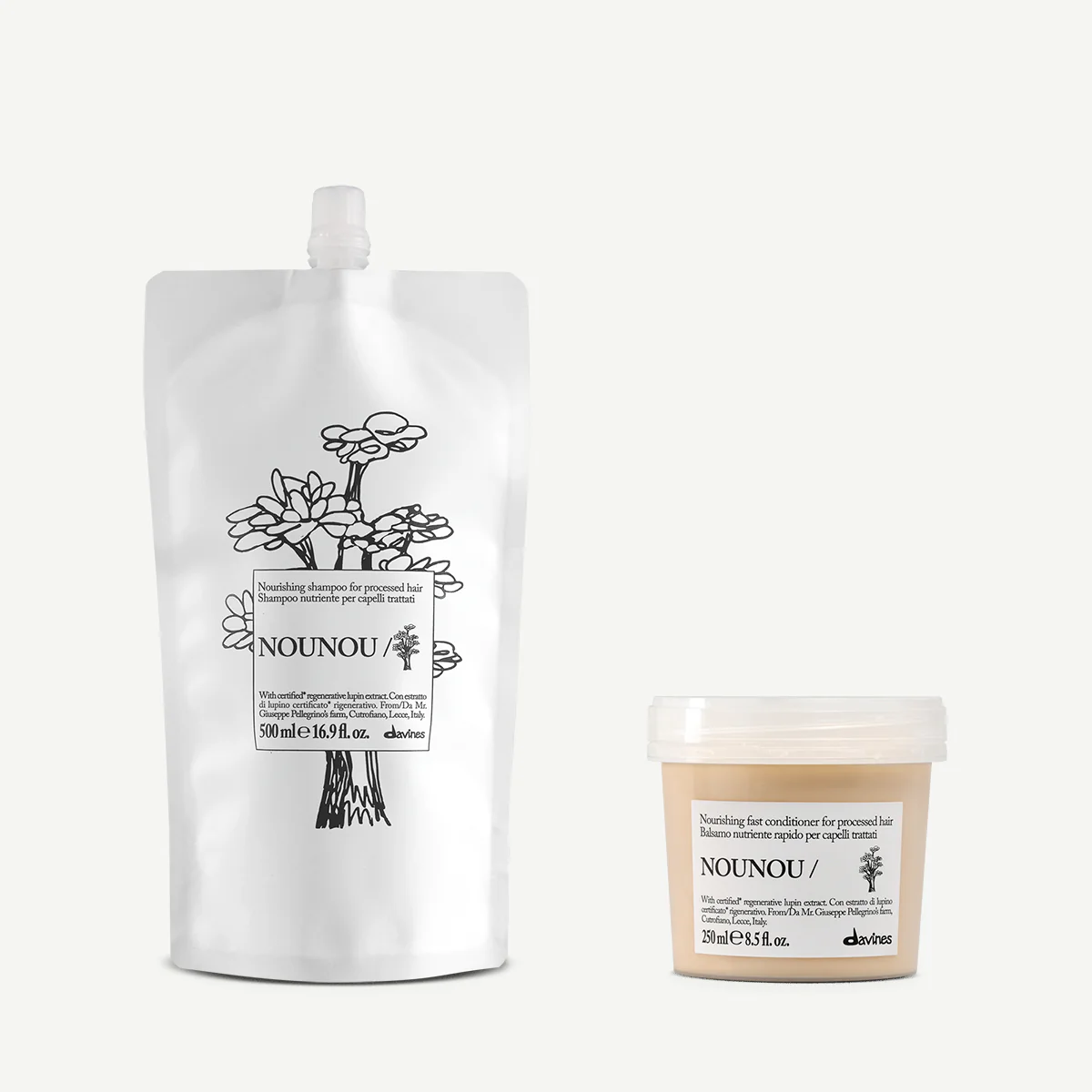 NOUNOU Shampoo Refill & Conditioner
